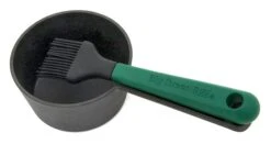 Big Green Egg Gusseisen Saucentopf Mit Pinsel