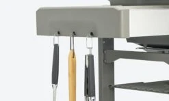 Weber Genesis II E-410 (GBS) Gasgrill Schwarz -Broil King Geschaft 62011179 besteckhalter