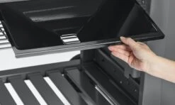 Weber Genesis II E-410 (GBS) Gasgrill Schwarz -Broil King Geschaft 62011179 fettauffangsystem