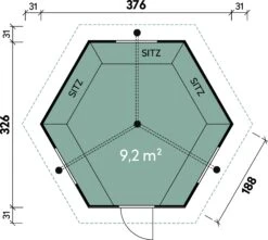 Wolff Finnhaus Grillkota 9 De Luxe Inkl. Grillanlage (B) -Broil King Geschaft 779121 3