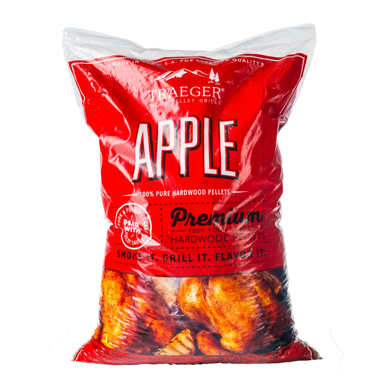 Traeger Hartholz Pellets Apfel, 9 Kg Beutel 1 Traeger Hartholz Pellets Apfel, 9 Kg Beutel