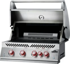 NAPOLEON 700-Series 32", Edelstahl, Einbau, Inkl. Drehspieß -Broil King Geschaft BIG32RB Grillhead Ang Open KnobsOn 1