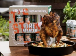 Big Green Egg X Kompaan Beer Can Chicken FIRE STARTER - Limited Edition 5 Big Green Egg X Kompaan Beer Can Chicken FIRE STARTER - Limited Edition -Broil King Geschaft Kompaan BGE 3