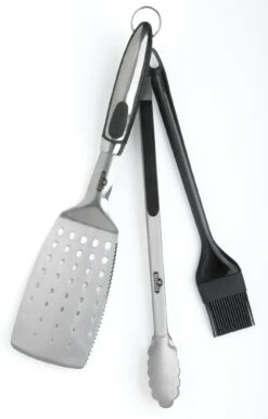 NAPOLEON 3-teiliges Grillbesteck Set Edelstahl (70019)