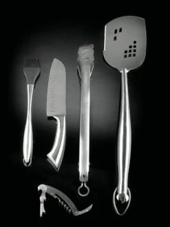 NAPOLEON 5-teiliges Grillbesteck Set Edelstahl (70031) -Broil King Geschaft NAPOLEON PRO 5 teiliges Edelstahl Grillbesteck 2