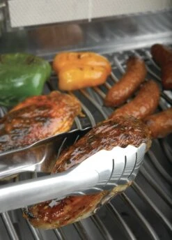 NAPOLEON 5-teiliges Grillbesteck Set Edelstahl (70031) -Broil King Geschaft NAPOLEON PRO Edelstahl Zange Easy Locking 15