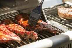 NAPOLEON 3-teiliges Grillbesteck Set Edelstahl (70019) -Broil King Geschaft NAPOLEON Pinsel mit Silikonborsten 14 1