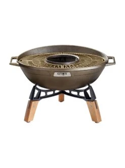 IGNIUM Taran Fire -Broil King Geschaft TARAN Fire Feuerschale mit Wok frontal Hersteller Ignium 300dpi