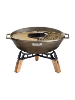 IGNIUM Taran Fire -Broil King Geschaft TARAN Fire Feuerschale mit Wok seitlich Hersteller Ignium 300dpi