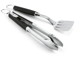 Weber Style Special BBQ Set (2-teilig) - Grau/Warm Grey (17282) -Broil King Geschaft Weber Grillbesteck Kompakt 2 teilig Edelstahl schwarz