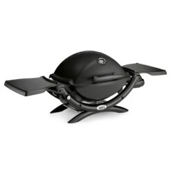 Weber Q 1200 Gas Grill Schwarz Mit Hitzeschild & Bratenrost -Broil King Geschaft Weber Q 1200 Schwarz Black Line 1