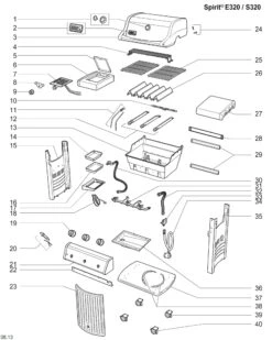 Weber Spirit E-320 Classic, Black -Broil King Geschaft Weber Spirit E 320 Classic Black