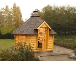 Wolff Finnhaus Grillkota 9 De Luxe Inkl. Grillanlage Und Lapplandpaket (C) 19 Wolff Finnhaus Grillkota 9 De Luxe Inkl. Grillanlage Und Lapplandpaket (C) -Broil King Geschaft Wolff Finnhaus Grillkota 9 C mit kupfer schwarzen Dachschindeln