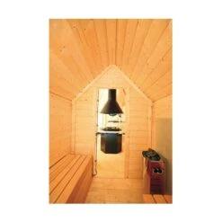 Wolff Finnhaus Grillkota 9 De Luxe Mit Saunaanbau -Broil King Geschaft Wolff Finnhaus Grillkota 9 de luxe Innenansicht