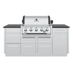 Broil King Imperial S 570 Built-In Einbaugrill Inkl. Grillbesteck, Gussplatte & Wokeinsatz -Broil King Geschaft broil king 998072 IMPERIAL S570 BUILT IN EXAMPLE 02