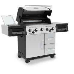 Broil King Imperial S 590 IR Inkl. Abdeckhaube, Gussplatte & Wokeinsatz -Broil King Geschaft broil king 998982 BK Imperial S 590 IR Side 02