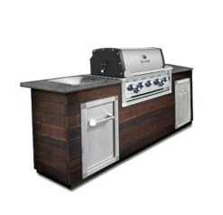 Broil King Imperial S 590 Built-In Einbaugrill Inkl. Grillbesteck, Gussplatte & Wokeinsatz -Broil King Geschaft broilking IMPERIAL 590 BUILTIN Wood 01