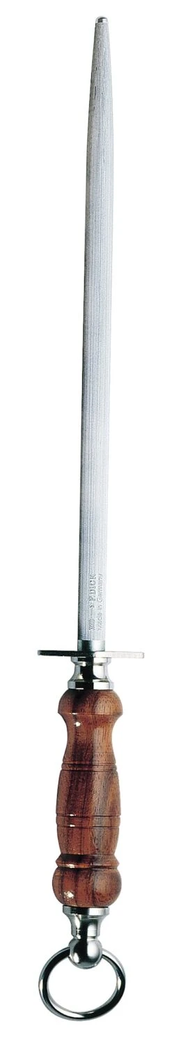 F. DICK Fleischerstahl Standardzug Rund 30 Cm
