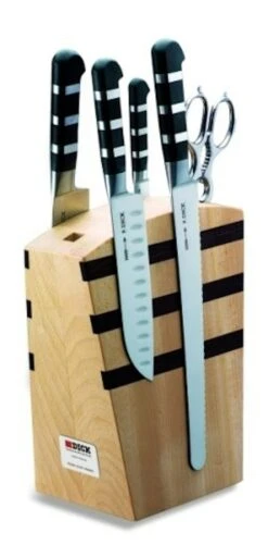F. DICK Design Messerblock 1905 Aus Holz Mit Magnetleiste 5-teilig