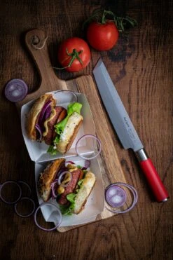 F. DICK Tantomesser Red Spirit 21 Cm -Broil King Geschaft dick red spirit tanto 8175321 mood 8