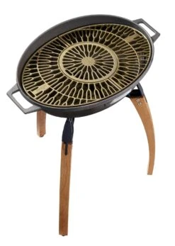 IGNIUM Taran Holzkohle Grill Pure -Broil King Geschaft ignium grill freisteller total gross seitlich oben gitter 01 1