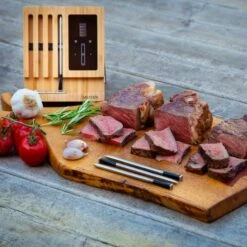 MEATER Block Bluetooth Fleischthermometer, Kabellos -Broil King Geschaft meaterblockfleisch