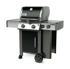 Weber Genesis II LX E-240 (GBS) Gasgrill Schwarz (inkl. IGrill 3) -Broil King Geschaft weber 60014179 GENESIS II LX 2B BLK EMEA right angle