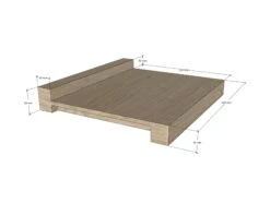 WWOO Designbeton-Outdoorküche Maxime -Broil King Geschaft wwoo A0010 schra g oben ma e 8