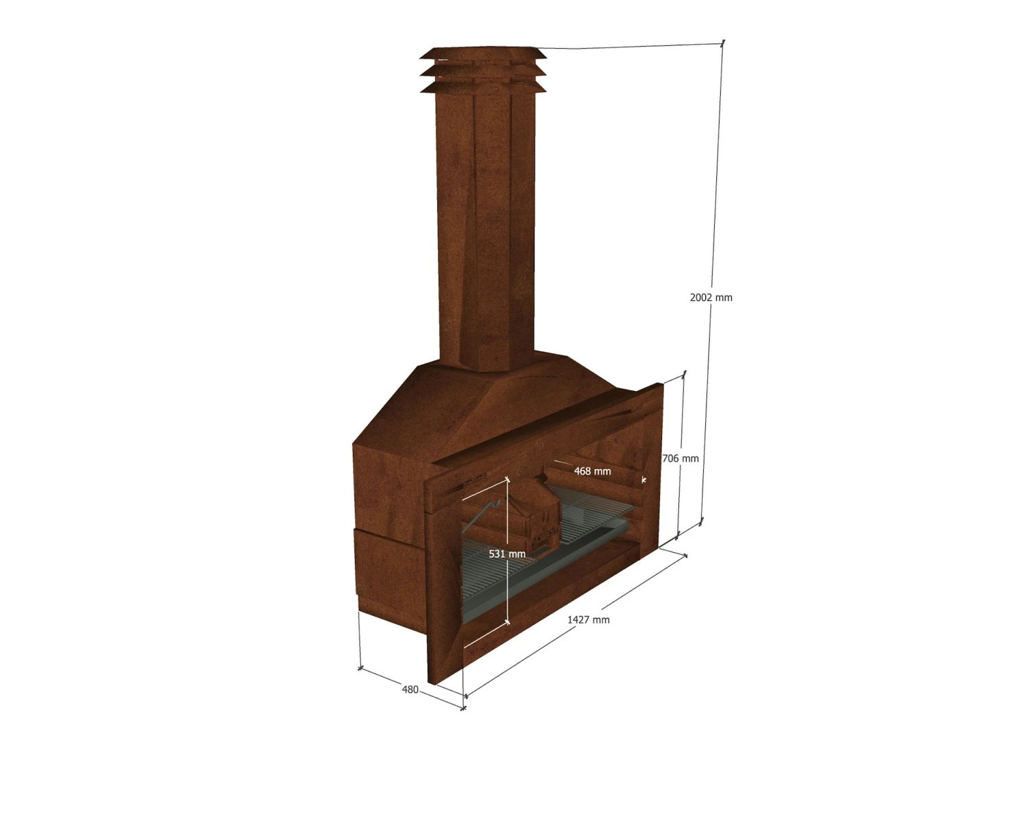 WWOO Designbeton-Outdoorküche Phil 8 WWOO Designbeton-Outdoorküche Phil – Bild 8