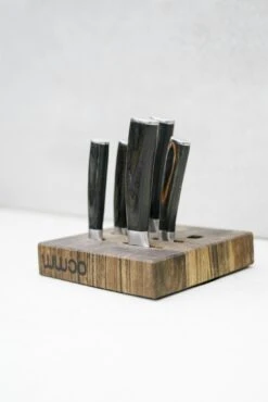 WWOO Messerblock Aus Eichenholz -Broil King Geschaft wwoo messerblock aus eiche 07